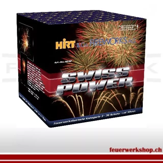 Batteriefeuerwerk *Swiss Power*