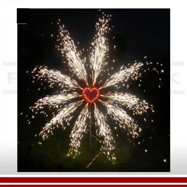 Love Flower - Feuerwerk für Verlobung oder Hochzeit