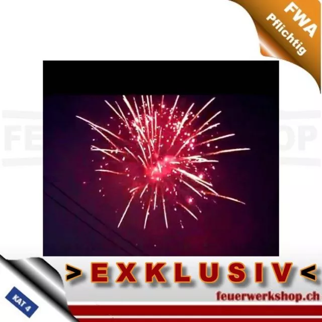 Komplettfeuerwerk Super Starlight Show I, 140 Schuss