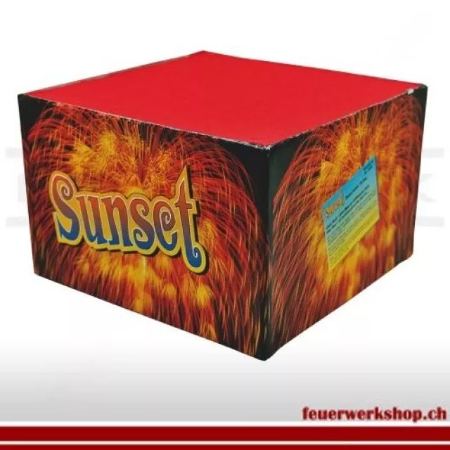 Sunset firework battery