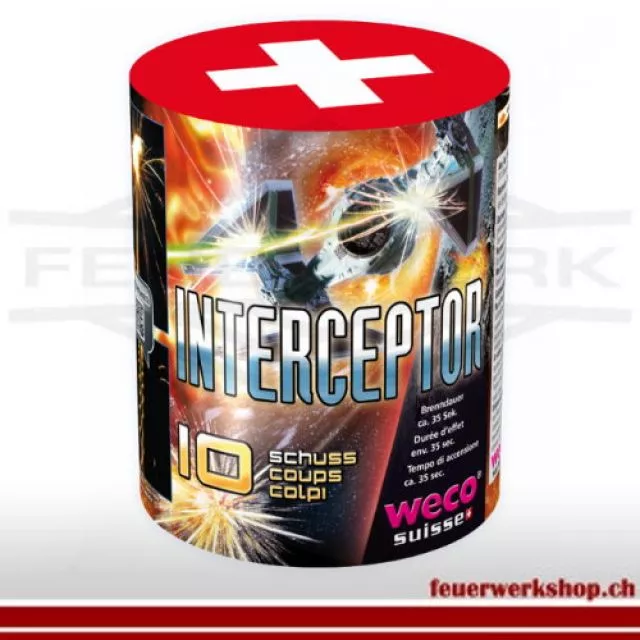 Weco firework battery *Interceptor*