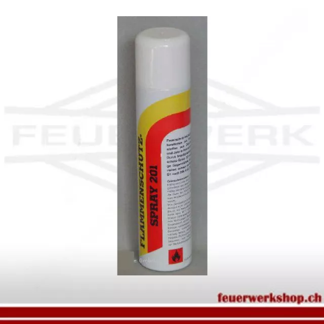 Spray ignifuge - produit ignifuge pour les décorations facilement inflammables