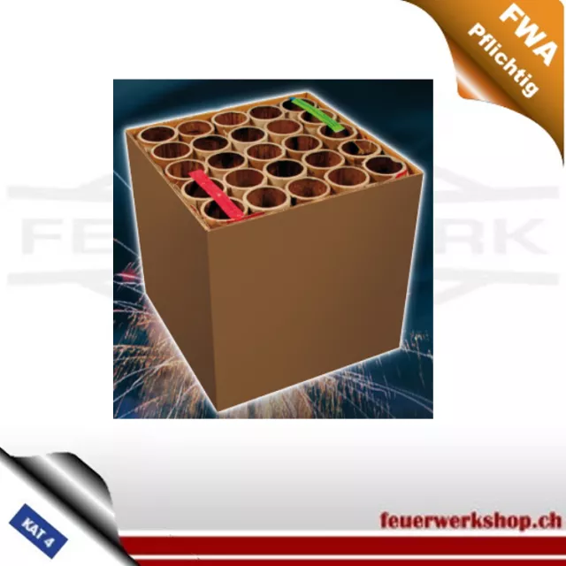 Lemon Strobe - Firework basket caliber 75mm