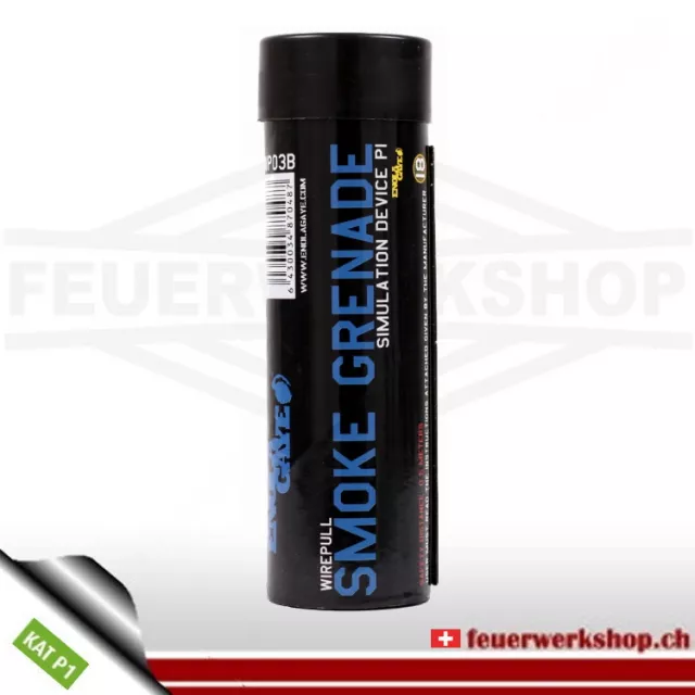 Enola Gaye smoke grenade blue