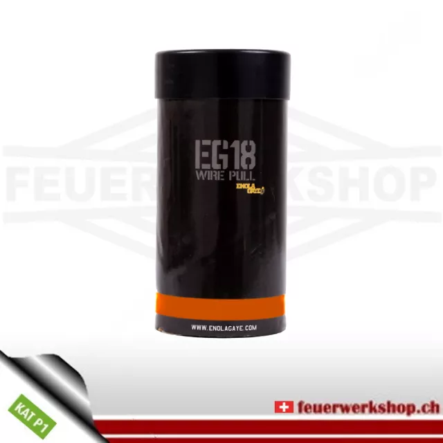 Enola Gaye Grenade fumigène Maxi EG 18 Orange