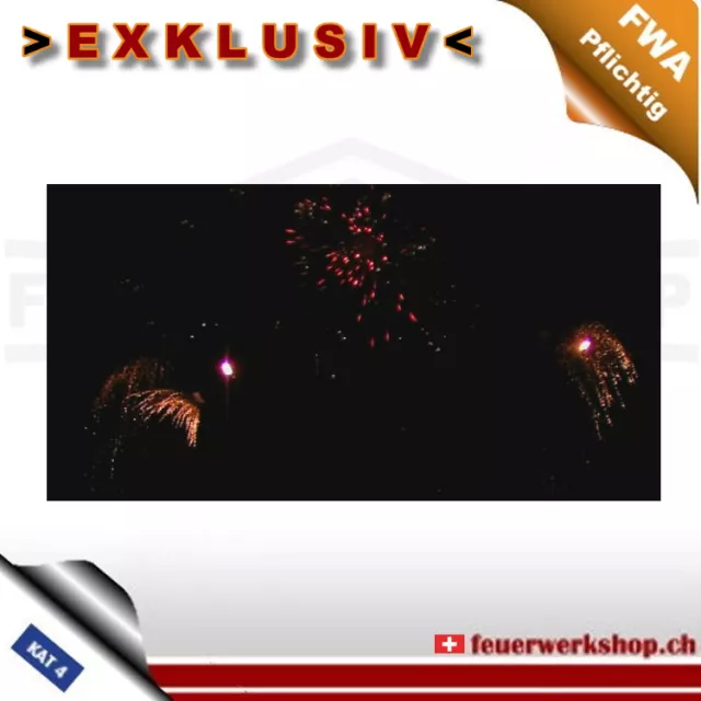 Batterie de feux dartifice Feu & Lave