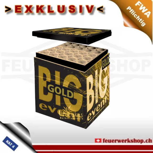 Big Event Gold - Feuerwerksbatterie