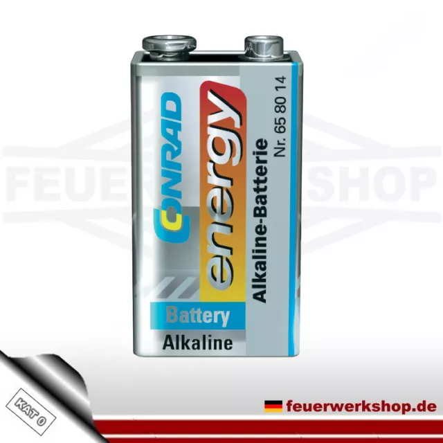 Alkaline manganese block battery 9 Volt