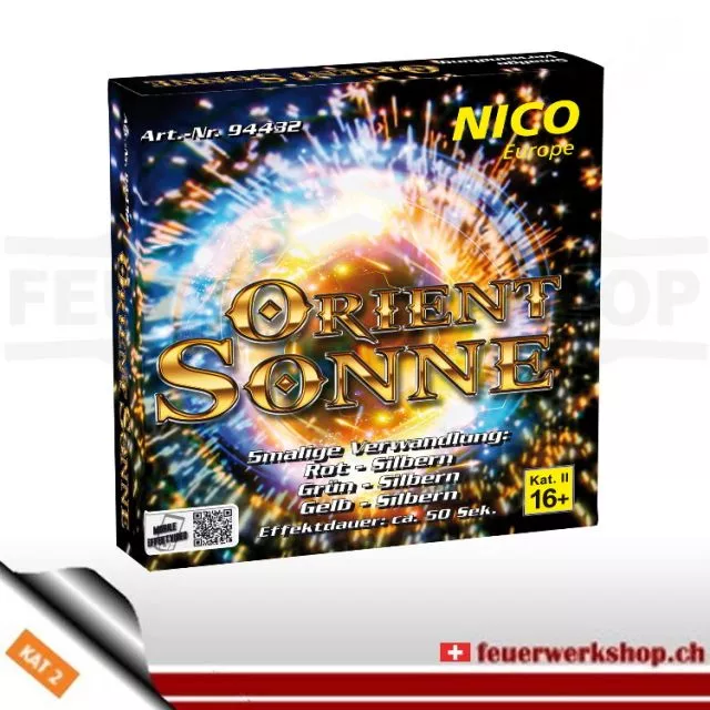 Fireworks Sun *Orient* by Nico