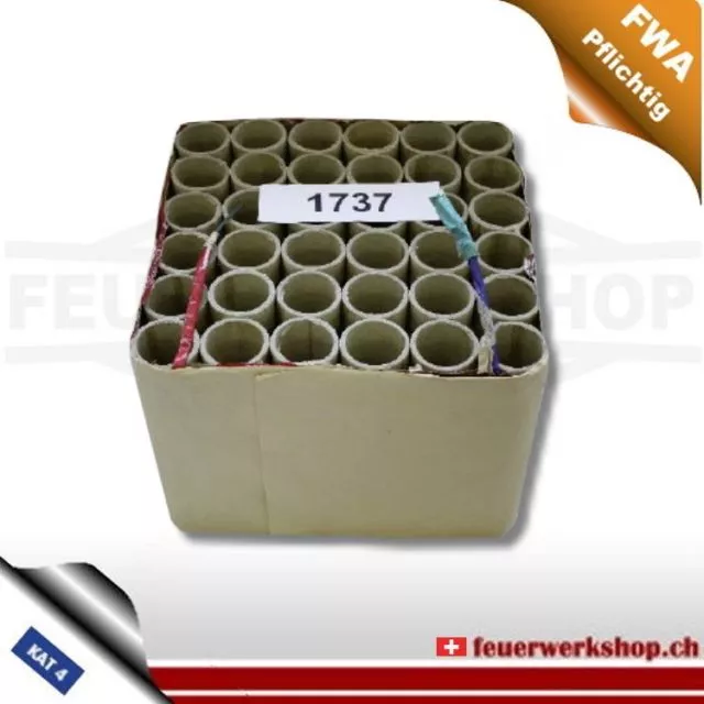 Large firework box *Pink-Yellow-Green*