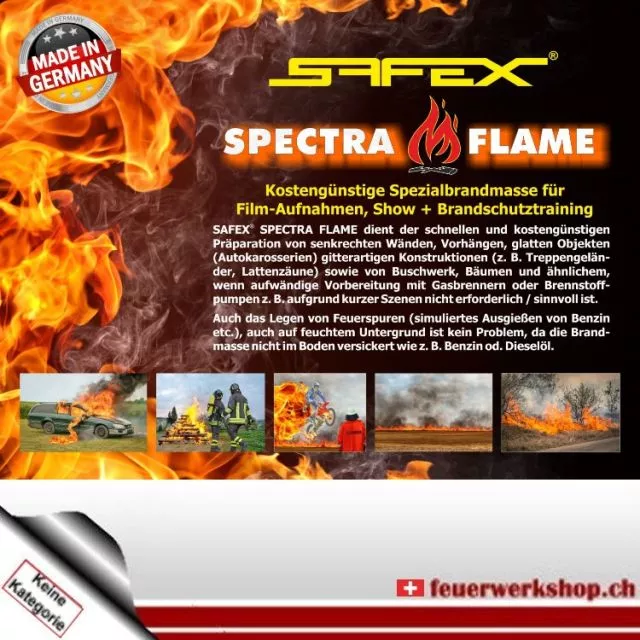 Masse incendiaire F - Spectra Flame de Safex