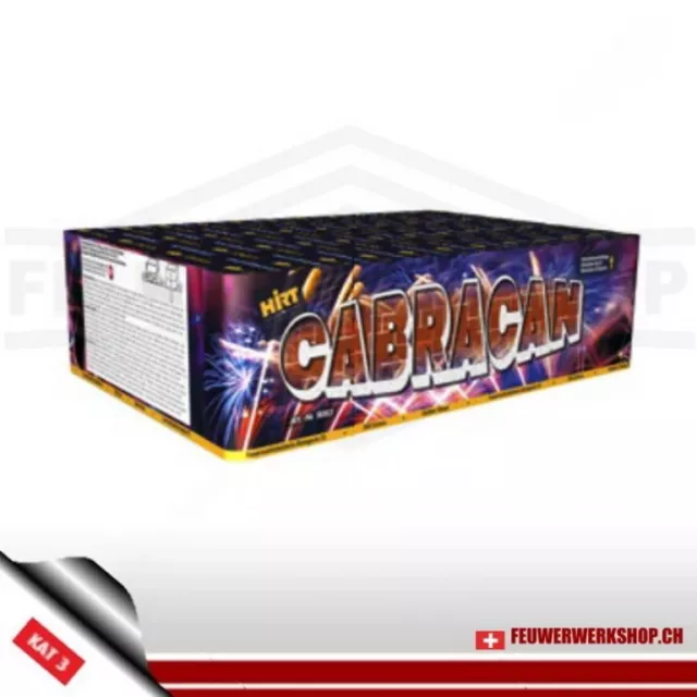 New Years Eve fireworks battery *Cabracan*