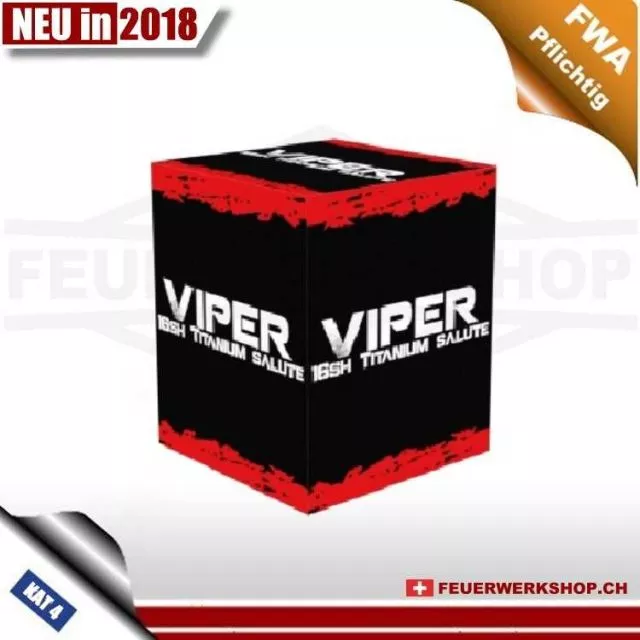 16 Schuss Batteriefeuerwerk *Viper*