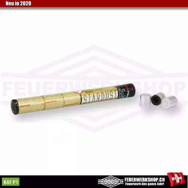 Zink Stardust BC Brokat+Camuro Rouleau de 10 Pyro Feux dartifice pour armes à feu dalarme