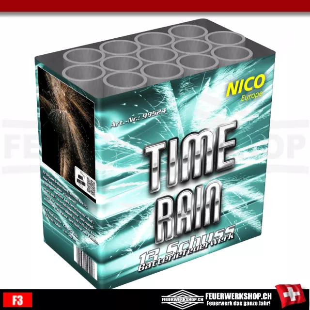 Battery fireworks *Time Rain* by Nico