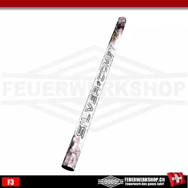 Silvester Feuerwerk Kometenrohr *Silver Comet*