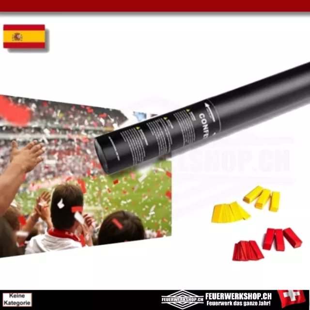 Druckluft Konfettishooter *Fan Edition* Spanien