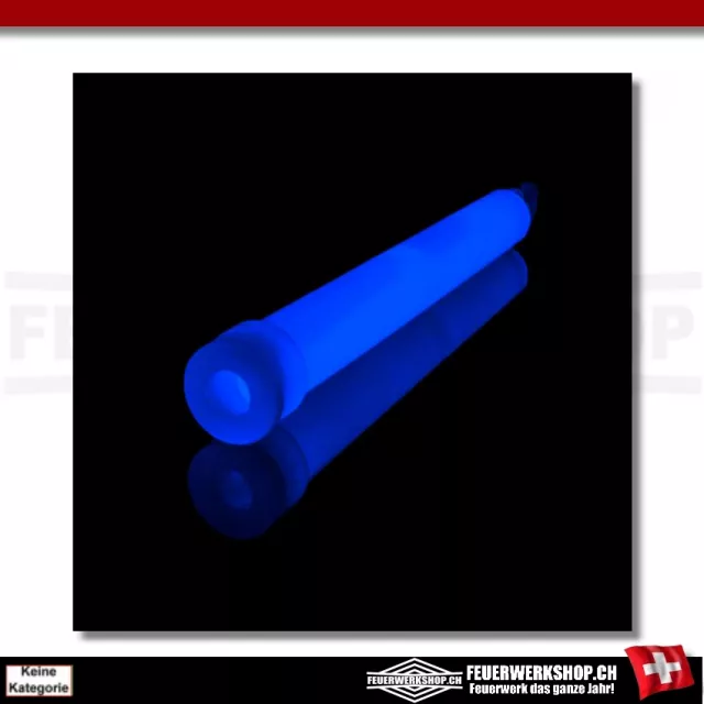 Blue glow stick