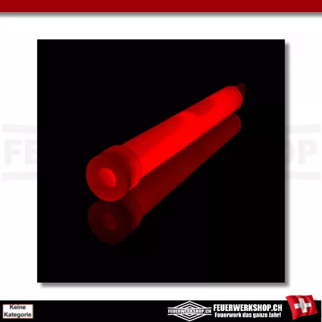 Bastoncino luminoso (glow stick) rosso