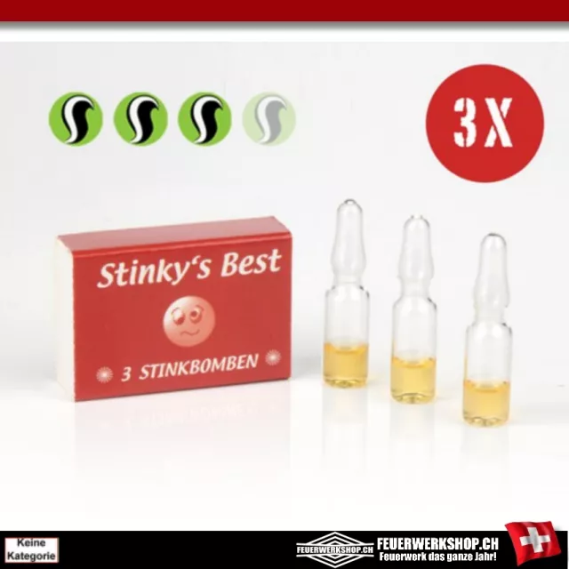 Stinkys Best Bombes puantes - version rouge