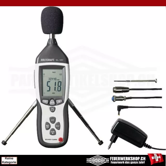 Sound level meter - 130 dB 31.5 Hz - 8 kHz for rent