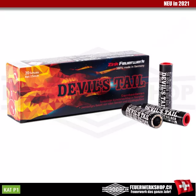 Devils Tail Lots de bombes en étoile pour le tir dalarme PTB