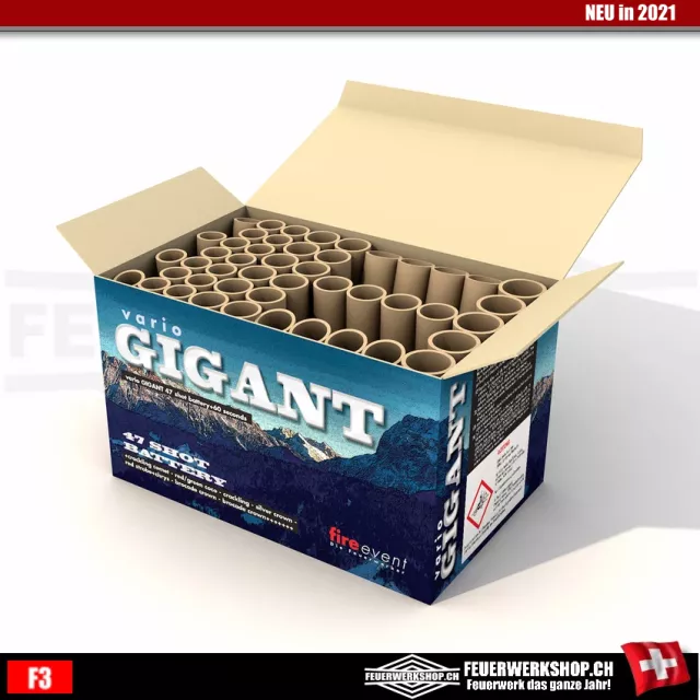 Premium firework battery *vario Gigant*