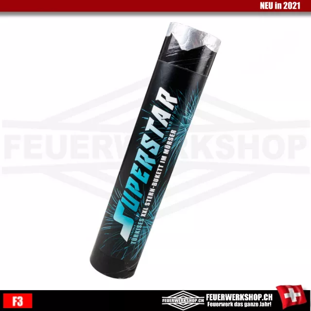 Tube de bombe Superstar Turquoise XXL