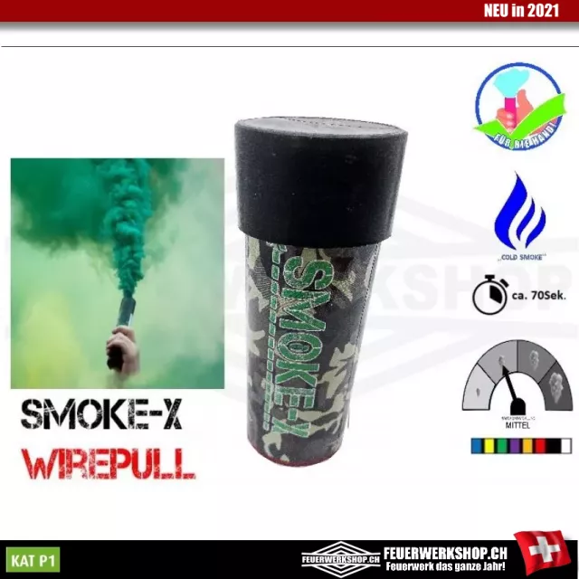 Smoke torches Switzerland SX-11 Green