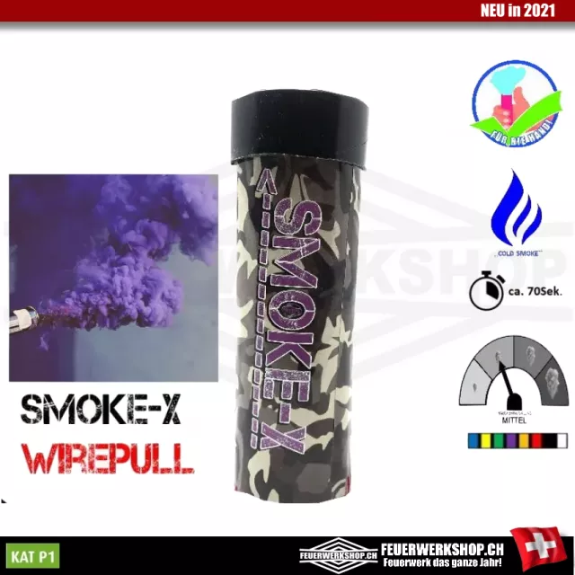 Smoke Grenade Rip Ignition SX-11 Purple