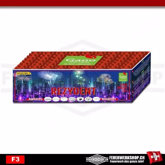 Rezydent fireworks battery