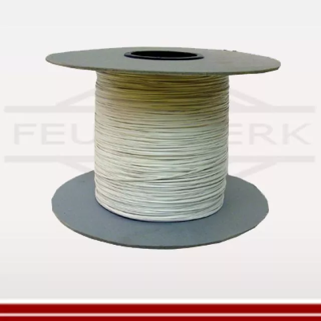 2-core electric wire white for ignition systems