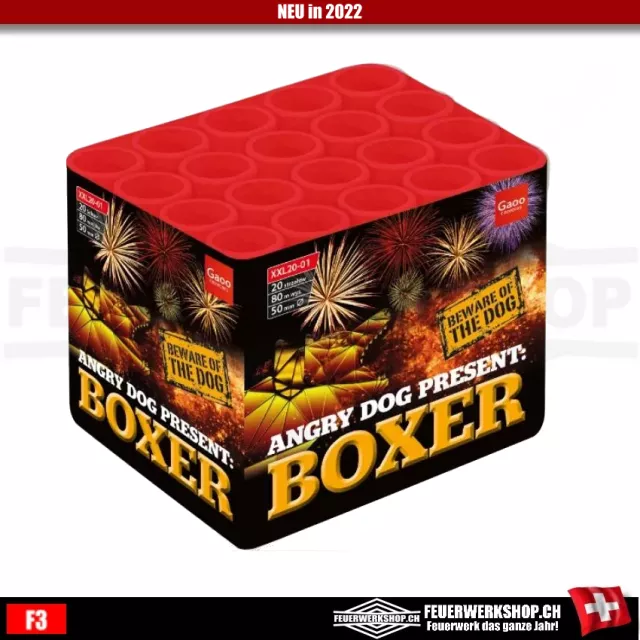 Battery fireworks *Boxer* from Gaoo