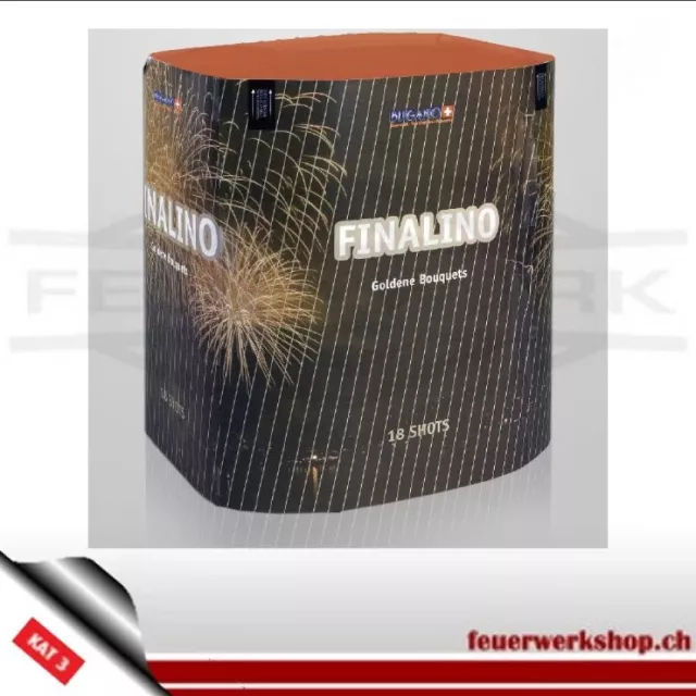 Bugano Feuerwerk Finalino Gold