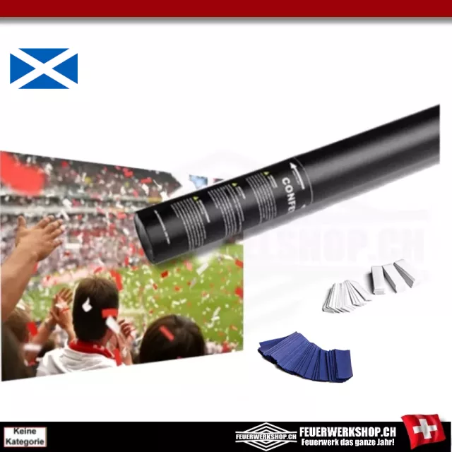 Compressed Air Partypopper *Fan Edition* Scotland