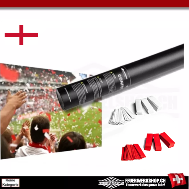 Druckluft Partypopper *Fan Edition* England