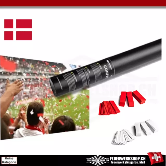 Compressed Air Partypopper *Fan Edition* Denmark