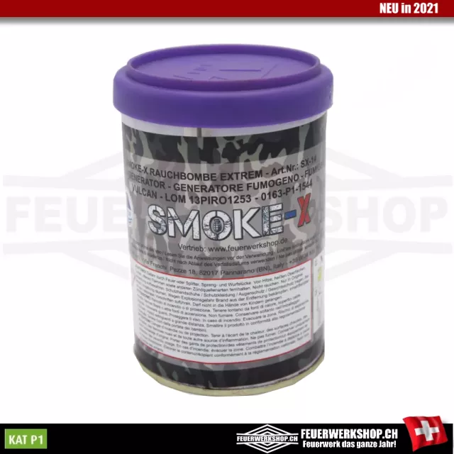 Smoke Bomb SX-14 Purple