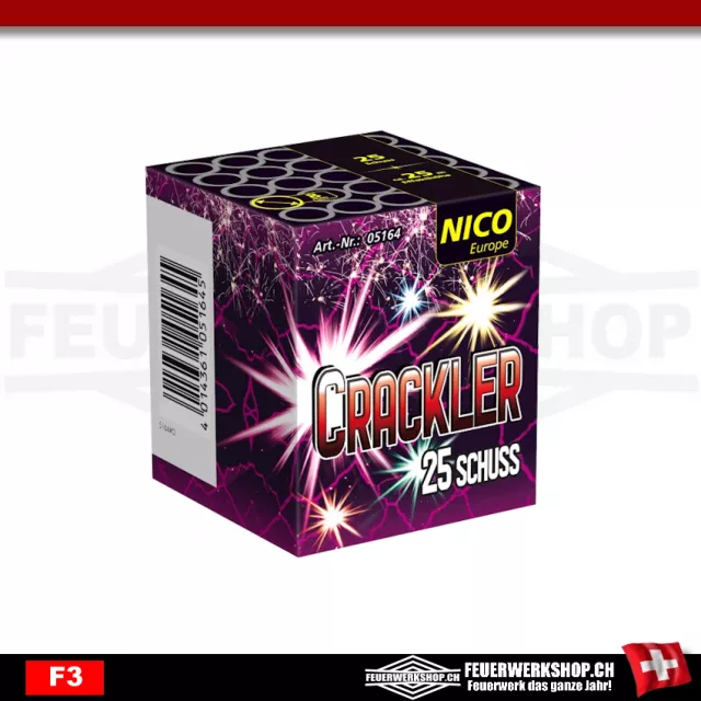 Crackler de batterie de feux dartifice