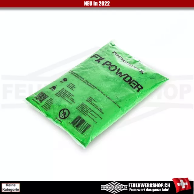 Polvere Holi verde - 1 kg