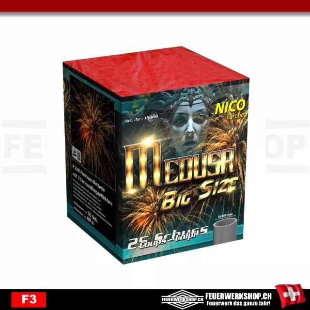 Batterie de feux dartifice Medusa Big Size