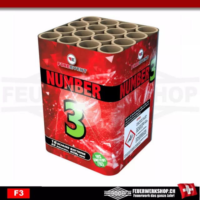 Number 3 - Battery fireworks