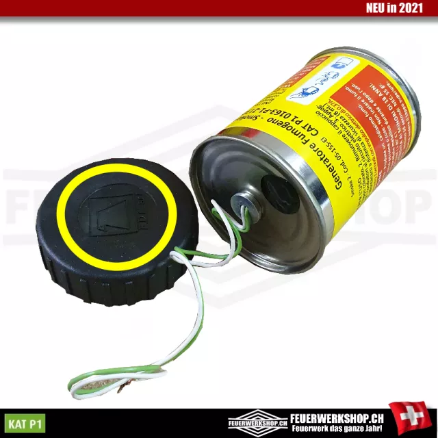 Smoke bomb yellow Electric igniter SX-17 yellow