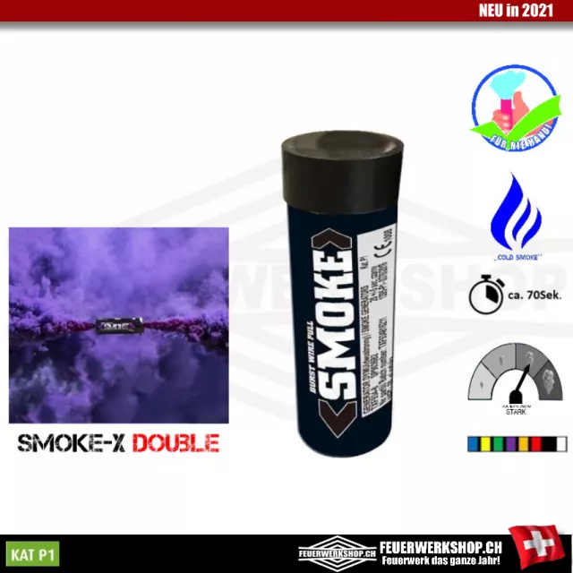 Smoke bomb SX-12 purple