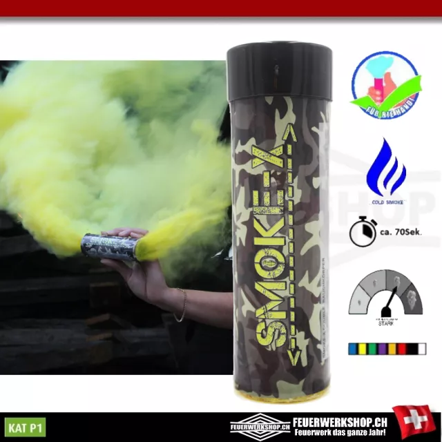 Smoke bombs SX-12 yellow