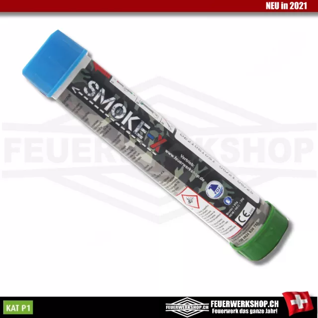 Smoke flares SX-4 light blue