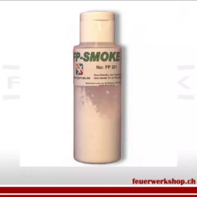 Smoke powder in atomizer bottle