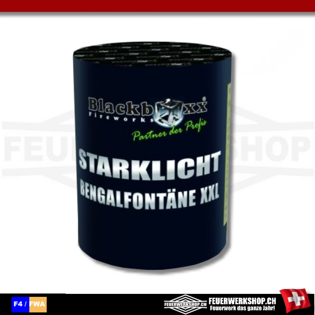 Starklicht-Bengalfontäne XXL