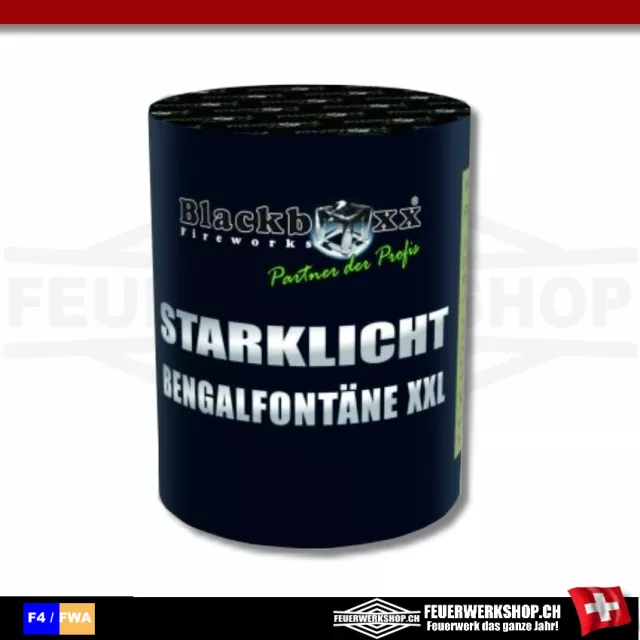 Starklicht-Bengalfontäne XXL