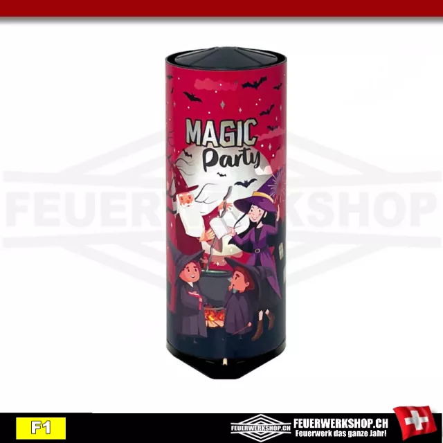 Bombe de table Magic Party Silverfoil